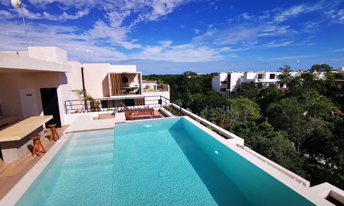Zama Condo | Luxury One Bedroom Condo in Aldea Zama @MakTulum