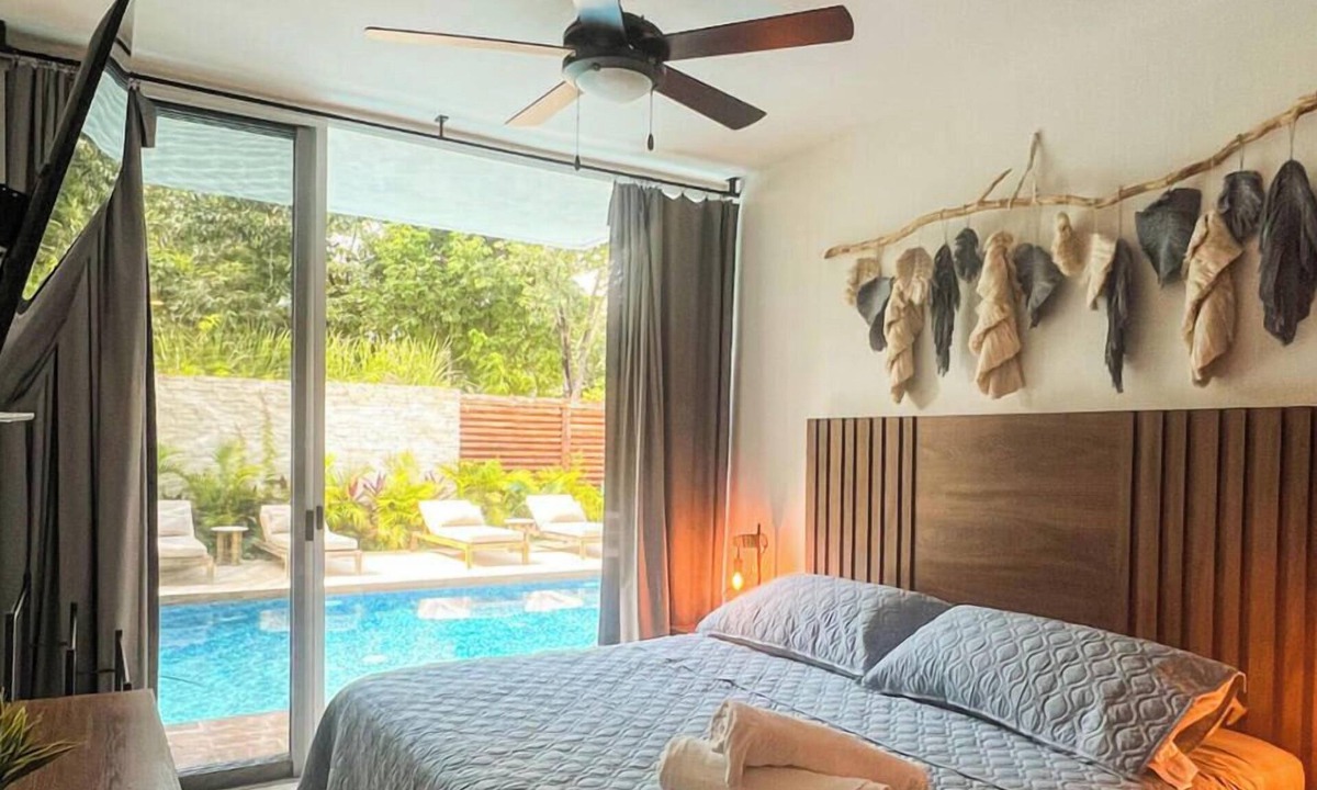 Zama Condo | NHOA 103A Lux 2BR Condo Pool access in Aldea Zama