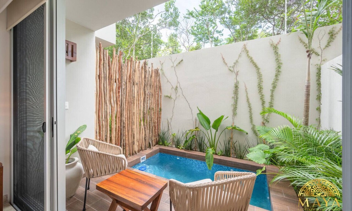 Zama Condo | NHOA 108B Lux 1BR Condo Plunge Pool in Aldea Zama