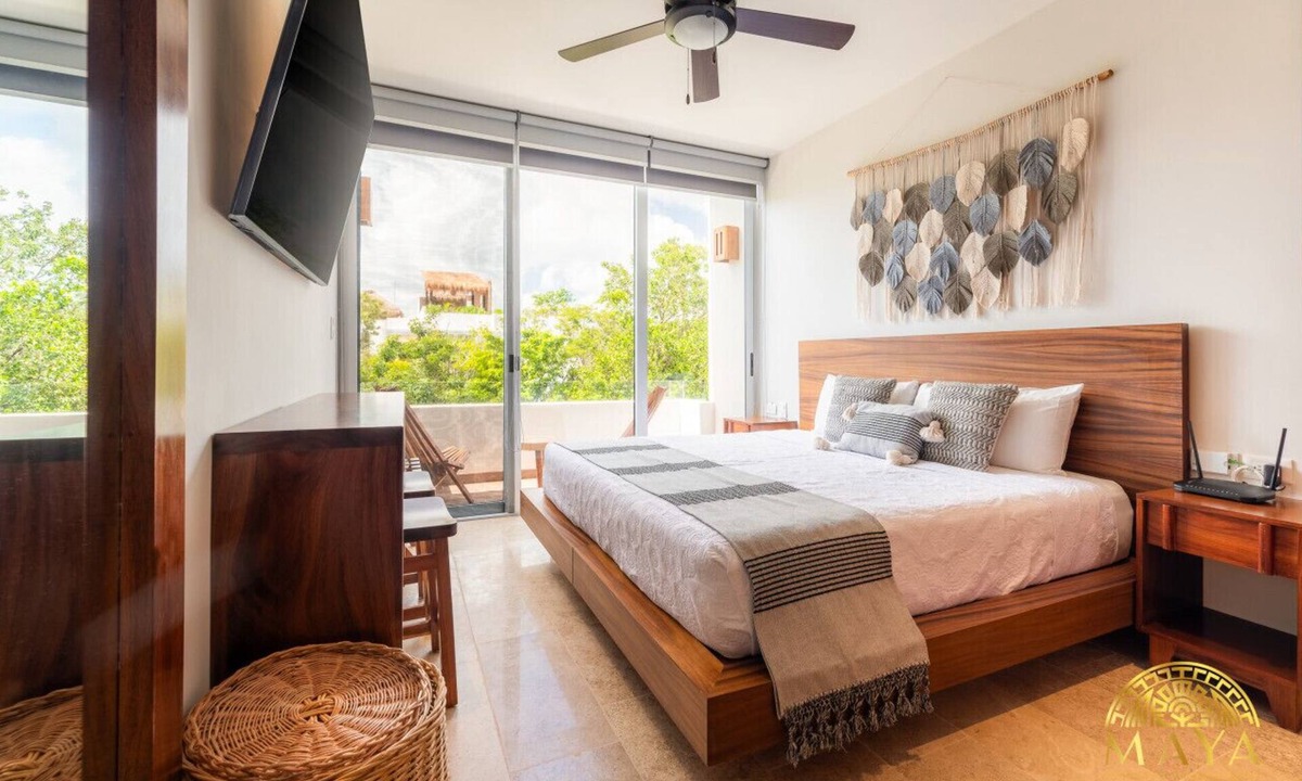 Zama Condo | NHOA 303A Lux 2BR Condo Pool View in Aldea Zama