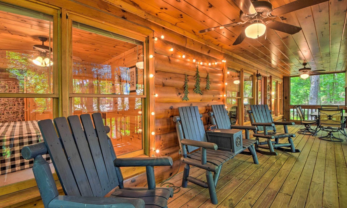 Blue Ridge Cottage | 'pinot & Pine' Chic Log Cabin ~ 5 Mi to Blue Ridge