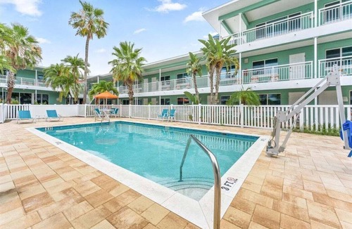 Treasure Island Condo | Beachfront Resort Suite With Heated Pool - Tropic Terrace Resort #56