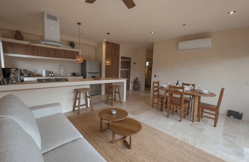 Tulum City Center Condo | Casa Jarrones Serene Penthouse w Private Terrace w dip-in pool
