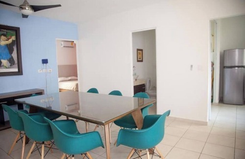 Playacar Condo | Condo 3 br with tv 2.5 bath, pool, wifi, 12 pax