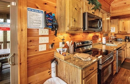 Sevierville Cabin | Mama Bear 'Wheelchair Friendly' Retreat