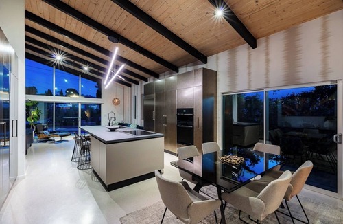 Studio City House | Mid-Century Modern Hills Retreat | Pool, Hot Tub, Steam & Views