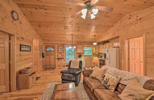 Blue Ridge Cottage | 'pinot & Pine' Chic Log Cabin ~ 5 Mi to Blue Ridge