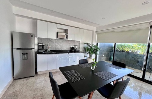 Zazil-ha Condo | Spacious Apartment meters from the sea