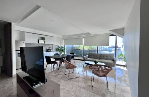 Zazil-ha Condo | Spacious Apartment meters from the sea