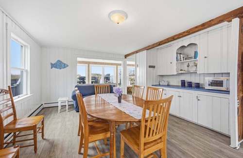 Sagamore Beach House | Spacious Cape Cod Waterfront Retreat Steps to Beach