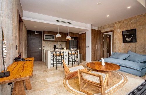 Tulum City Center Condo | Stylish 2 BR Condo w Patio Tulum | Great Value!