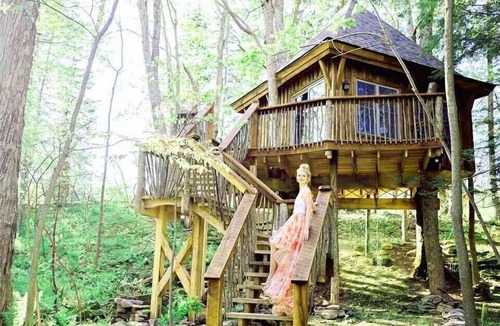Farmington Cabin | Treehouse at Fernstone - Whimsical Woodland Retreat