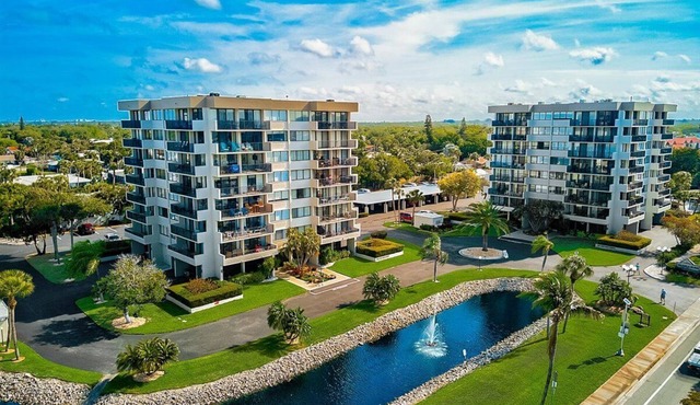 AMAZING VIEWS of Siesta Key Beach and Gulf. Unit 502W. Fifth floor corner unit.
