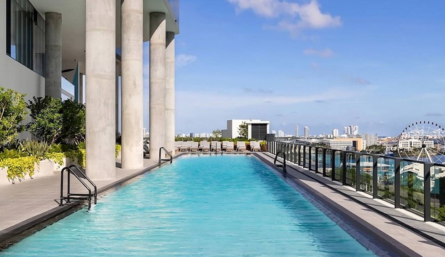 Bay View Studio Suite with King Bed at The Elser Hotel Miami