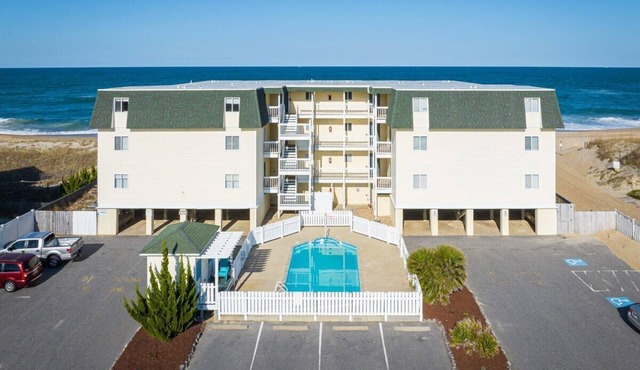 Beachfront Condo with Ocean Views and Pool Access!