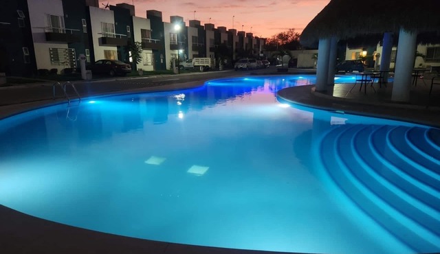 Enjoy the comfort, privacy, and safety of this gated property.