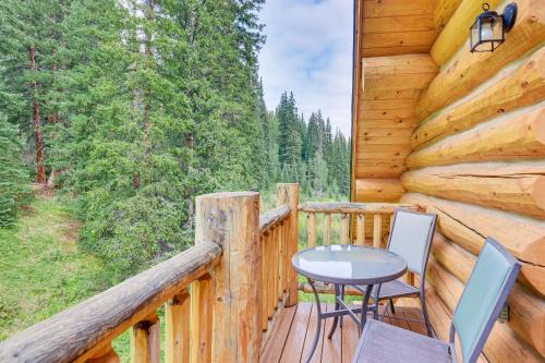 Log Cabin w/Wraparound Deck in Breckenridge!